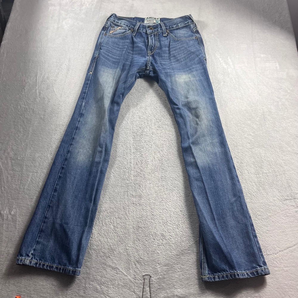 Ariat M7 Slim Fit Straight Leg Jeans Mens 30x32 Medium Wash Denim Western